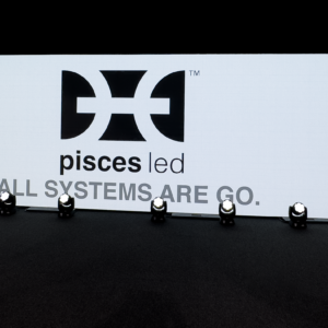 Pisces LED installation photo