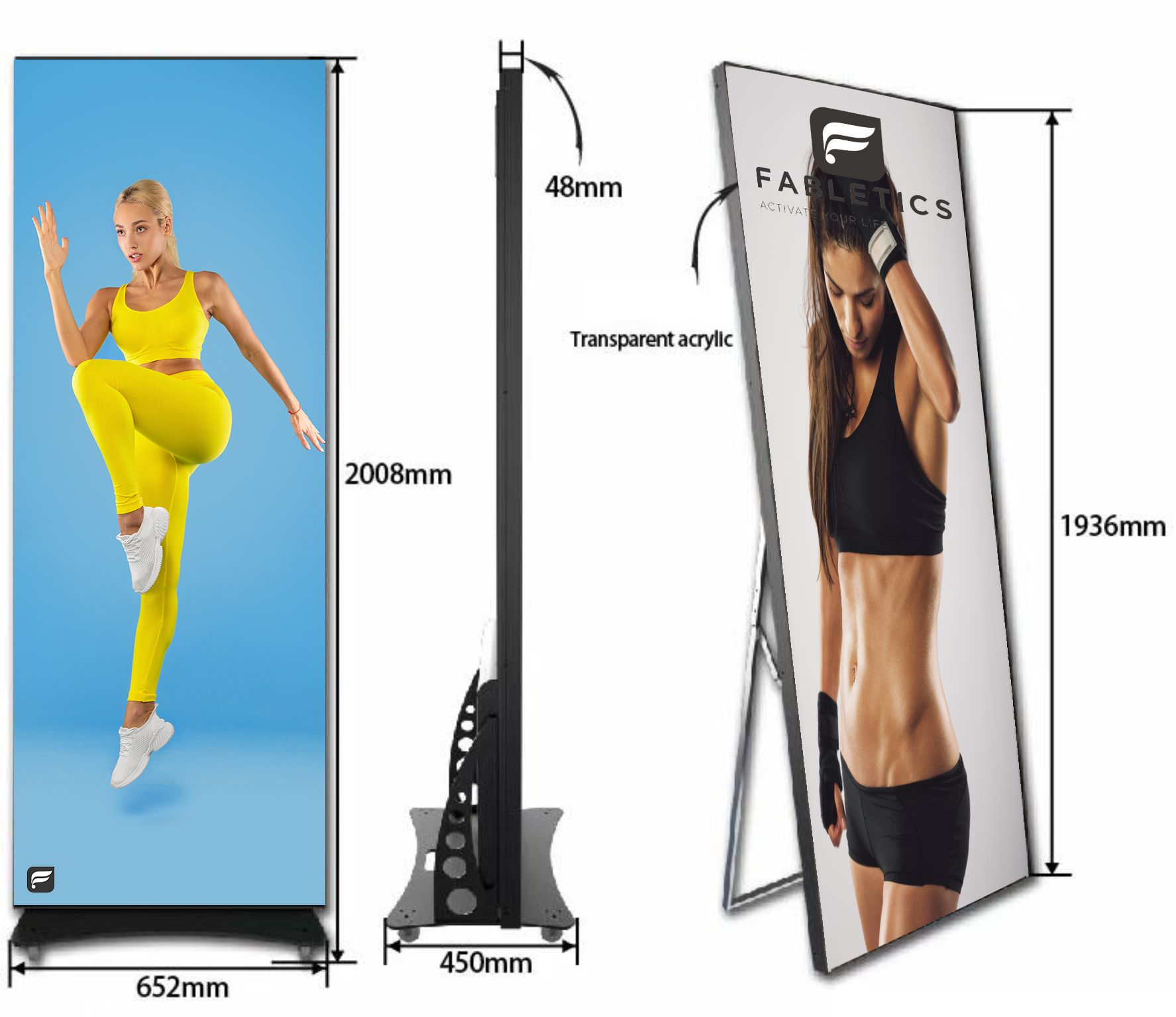 Fabletics LED Banner from PiscesLED